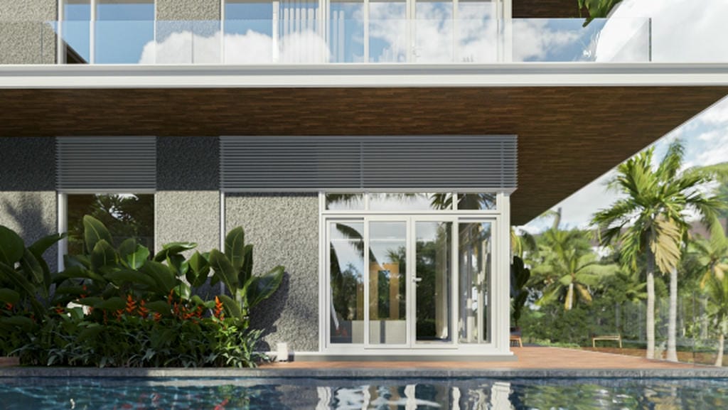 Cửa đi uPVC 4 cánh xếp trượt EUROWINDOW - Giải pháp cửa mở rộng không gian hiệu quả