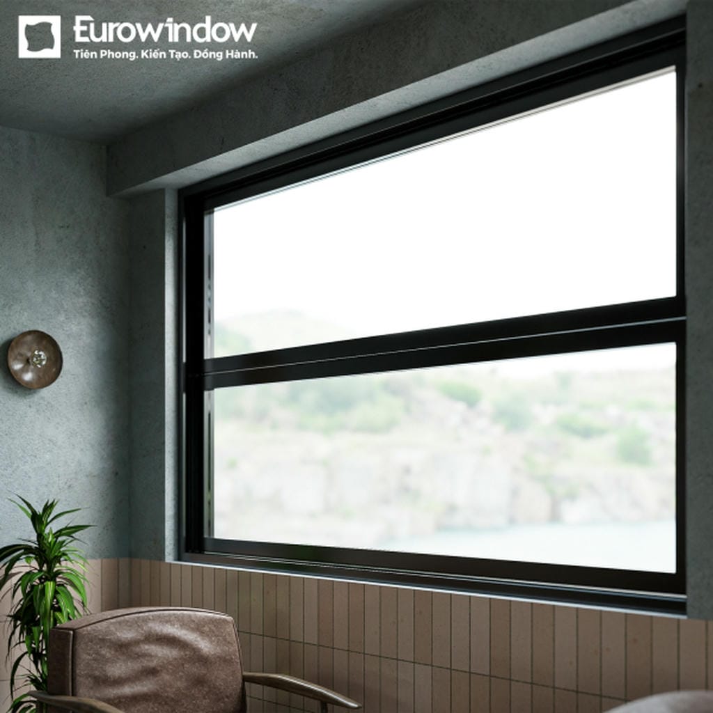 Cửa gấp trượt dọc tự động EUROWINDOW - Giải pháp đột phá cho không gian mở hiện đại