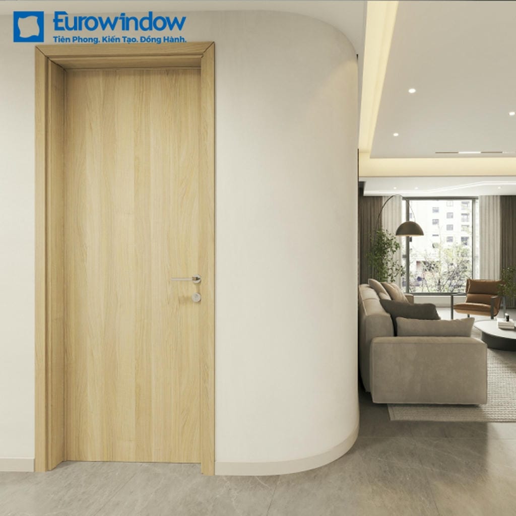 Cửa gỗ công nghiệp EUROWINDOW - Giải pháp cửa nội thất đẹp, bền, giá hợp lý