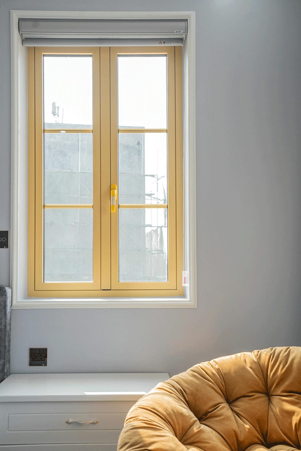 cửa nhôm 2 lớp kính