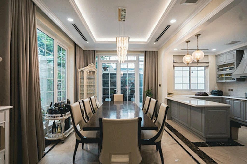 cửa nhôm 2 lớp kính