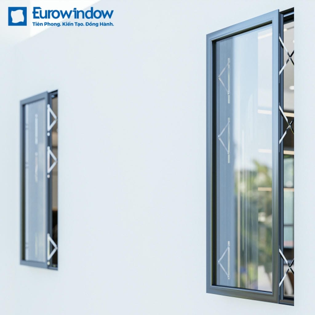 Cửa sổ đẩy ngang tự động EUROWINDOW - Giải pháp thông gió thông minh cho không gian hẹp