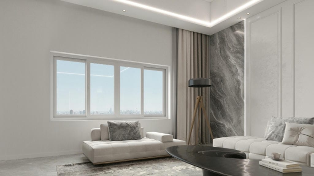 Cửa sổ mở trượt uPVC 4 cánh EUROWINDOW - Giải pháp thông gió hiệu quả, giá thành hợp lý