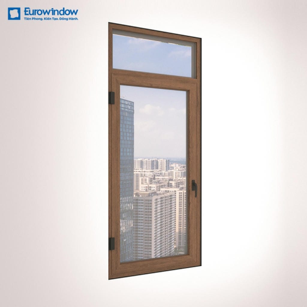 Cửa sổ nhôm 1 cánh mở quay trong EUROWINDOW - Thiết kế tinh gọn, vận hành linh hoạt