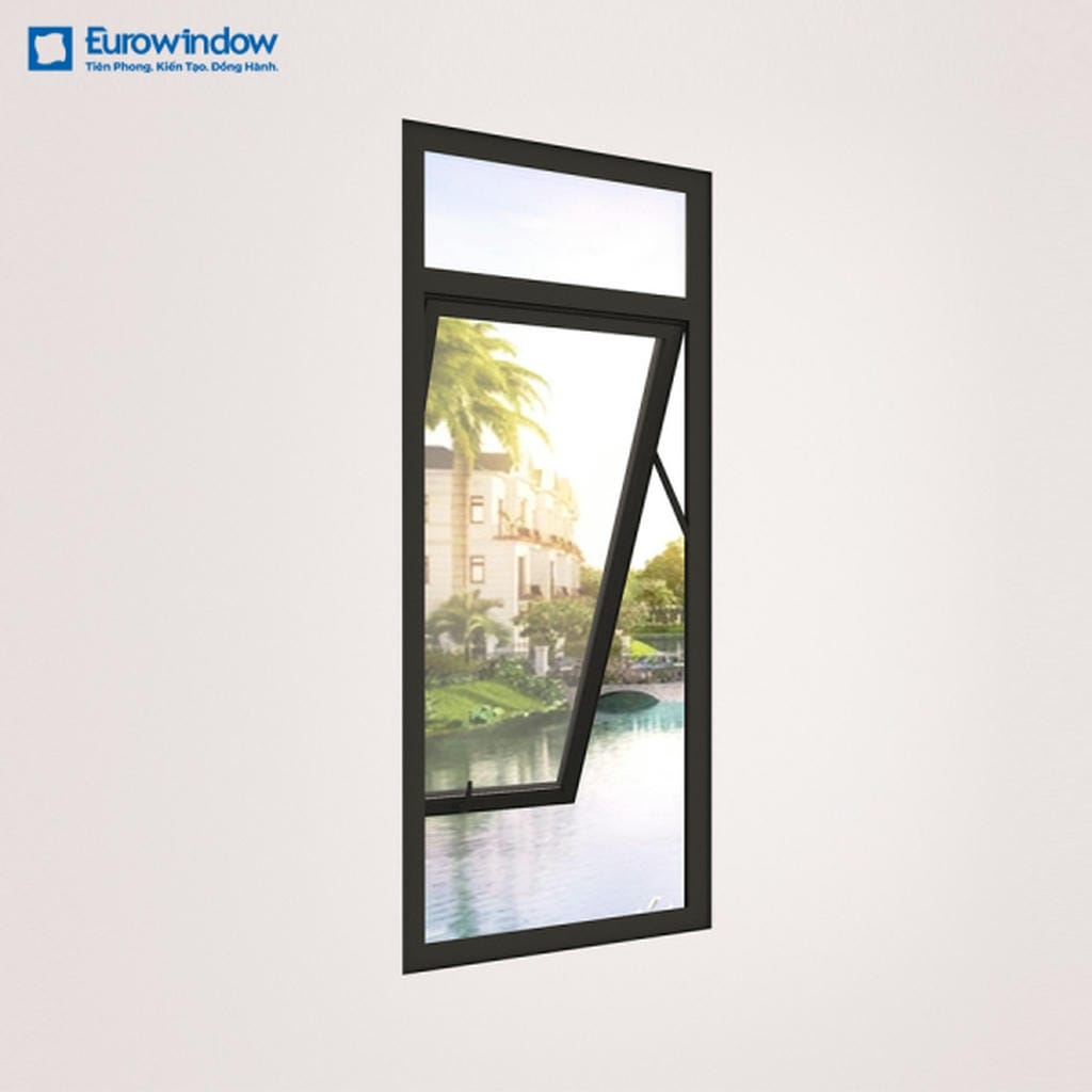 Cửa sổ nhôm mở hất EUROWINDOW - Giải pháp thông gió an toàn và bền bỉ