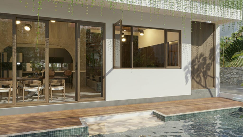 Cửa sổ uPVC 1 cánh mở quay ngoài EUROWINDOW - An toàn, cách âm, tiết kiệm không gian