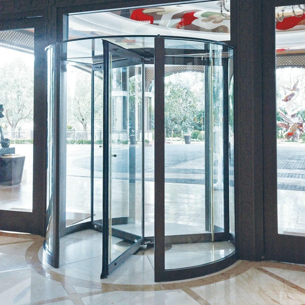 cửa xoay tròn tự động eurowindow